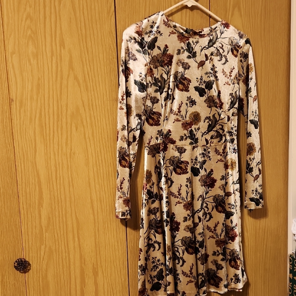 Floral Long Sleeve Dress